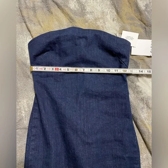 Zara Fitted ZW Denim Dress - Picture 11 of 14